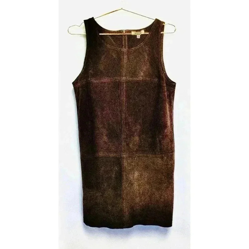Women's BB‎ Dakota Brown Suede Dress Size M